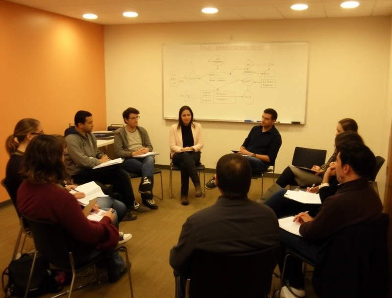 Teilnehmer im Logik-Seminar Dortmund